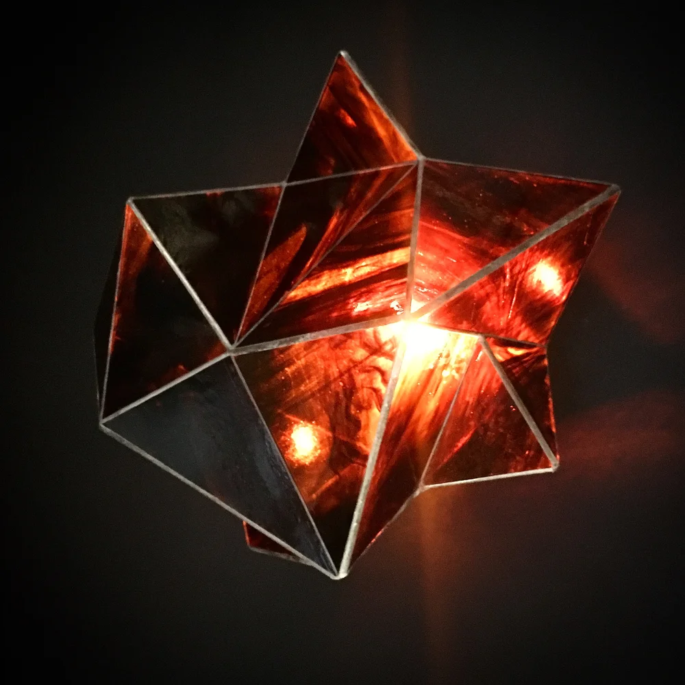 Copy of Geo Glass Cubic Sconce — Jason Koharik